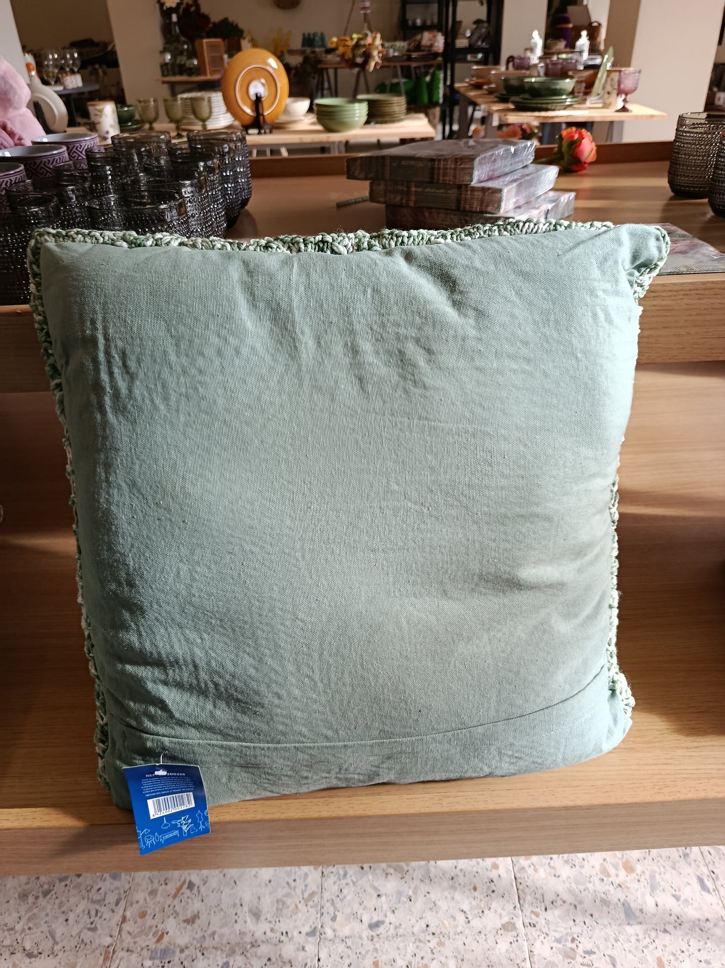 Cojin algodon poliester