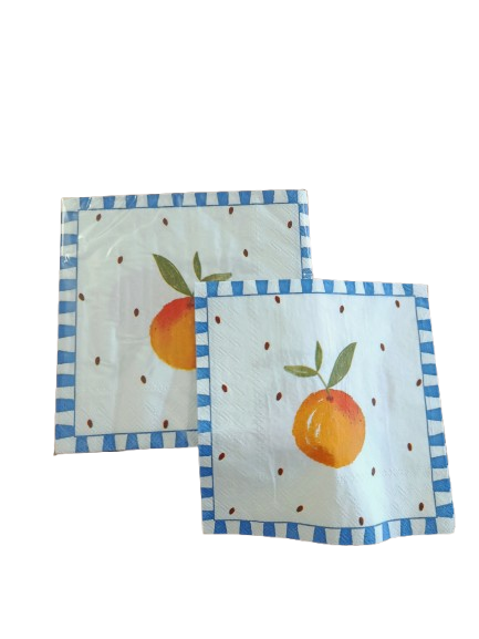 Pack 20 Servilletas de Naranjas