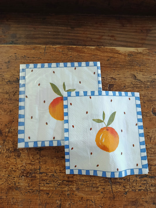 Pack 20 Servilletas de Naranjas