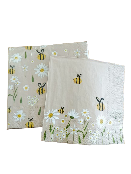 Pack 20 Servilletas Abejas