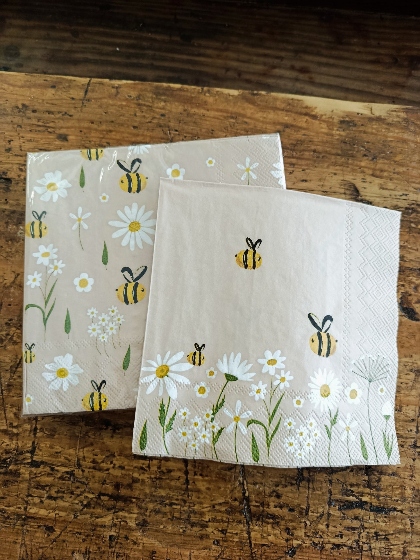 Pack 20 Servilletas Abejas